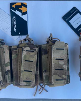 Giberna portacaricatori 5.56 e 9 mm idogear