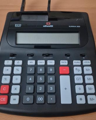 calcolatrice olivetti
