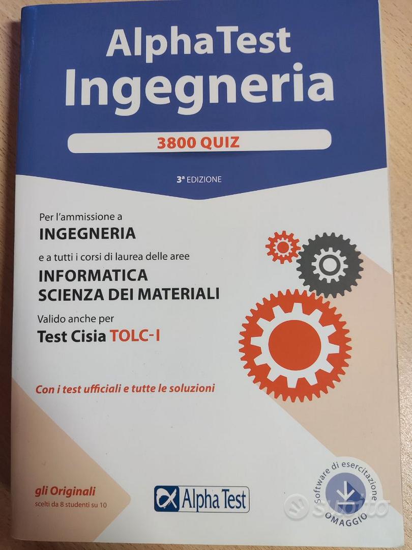 Alpha Test Ingegneria - preparazione TOLC-I - Libri e Riviste In vendita a  Treviso