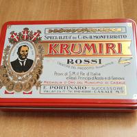 Scatola in latta Krumiri