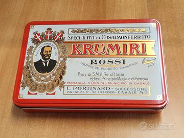 Scatola in latta Krumiri