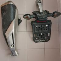 portatarga e marmitta originali honda cb 500f 