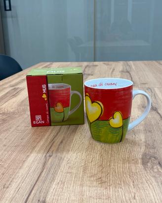 Egan Tazza Mug Campo di Cuori Nuova