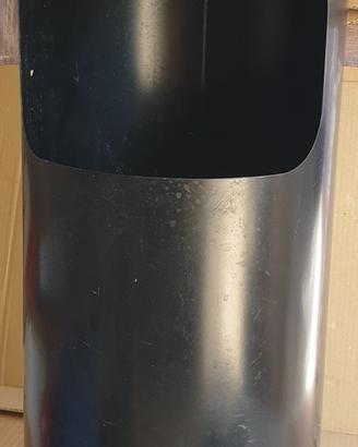 portaspazzatura marrone scuro vintage 