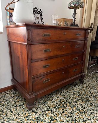 Elegante comò 115x59x98cm in legno massello