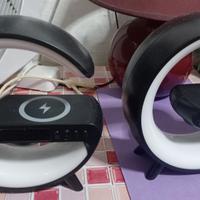 carica cellulare wireless con illuminazione 