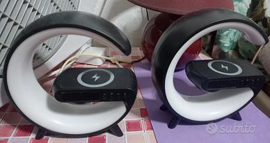 carica cellulare wireless con illuminazione 