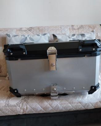 bauletto moto 80 LT alluminio.