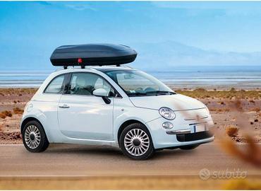 BAULE BOX AUTO PORTAPACCHI 320L 400L 480L NERO