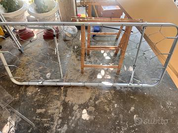 Letto singolo mesh rete metallo