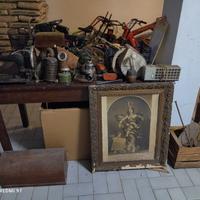  letto macchina chiodi vintage mercatino 