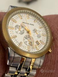 Orologio Micheal Kors color oro e argento