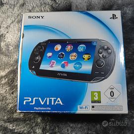 SONY PS VITA OLED WIFI + SCATOLA E ACCESSORI 
