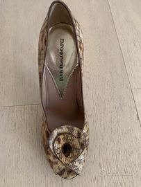 Scarpa tacco alto particolare Emporio Armani 37