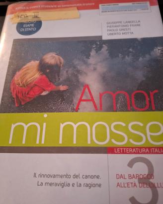 Amor mi mosse. Letteratura italiana. L'instaurazio