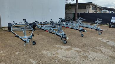 Rimorchio Porta Barca Gommone 1800KG ELLEBI