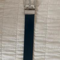 Cintura Armani bambino reversibile blu/bordeaux-90