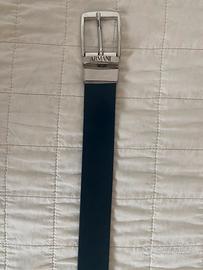 Cintura Armani bambino reversibile blu/bordeaux-90