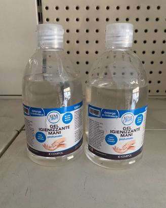 N.2 gel igienizzante per mani 500 ml