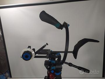 Shoulder Rig Video per Reflex/Mirrorless + Follow