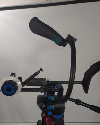Shoulder Rig Video per Reflex/Mirrorless + Follow