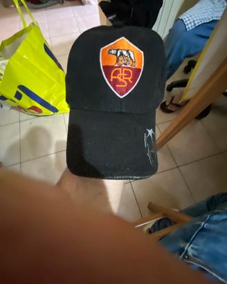 Cappello con visiera as roma champions