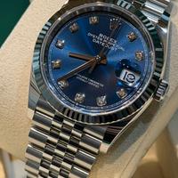 Rolex Dj Nuovo Marzo 2026 36mm Blu Brilli 126234G