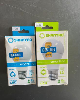 Lampadine led per svuotamento