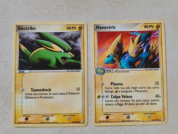 Electrike 64/110 e Manectric 48/110 Pokémon 