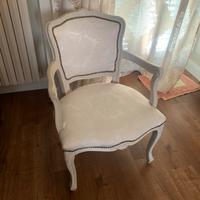 Poltrona chippendale shabby