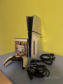 PlayStation 5 slim disco da 1 tera con gta 5