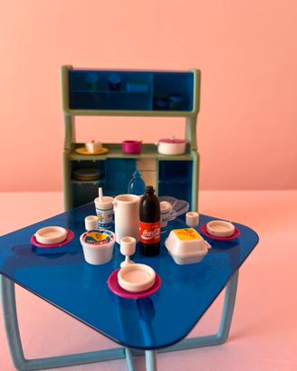 Barbie credenza vintage 1978 sala da pranzo Mattel