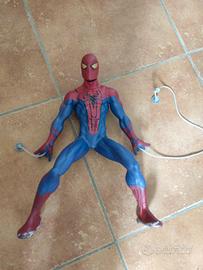 Spider-Man in plastica (pile già inserite dentro)