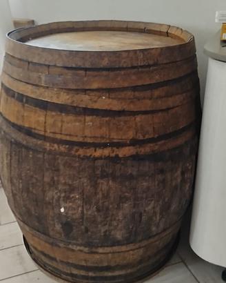Botte in legno massello vintage originale!