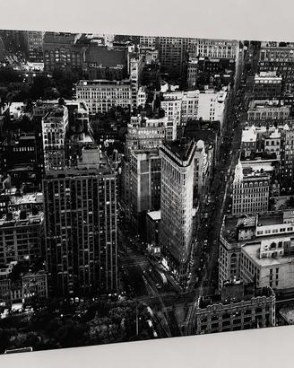 Grande quadro New York bianco e nero XXL 140x200