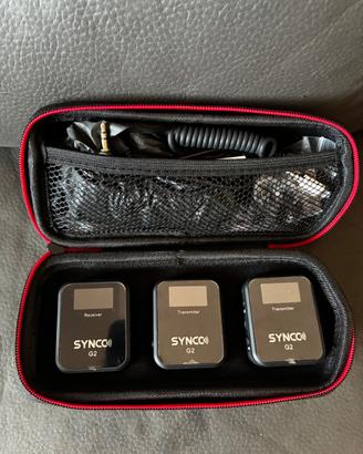 Synco g2 a2 microfoni wireless