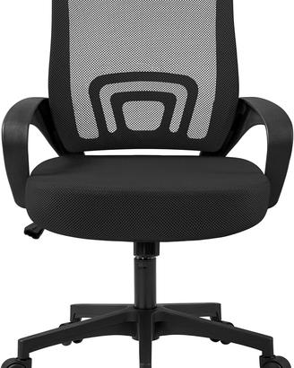 Sedia da Ufficio Scrivania con Rotelle Girevoli e 