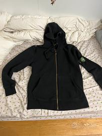 Felpa stone island nera