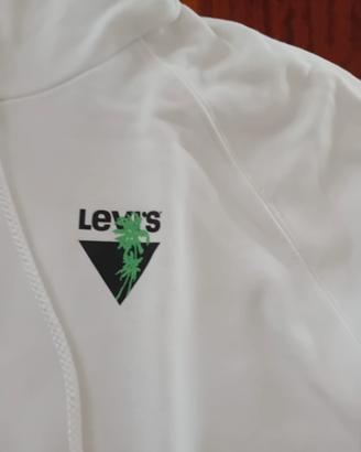 Felpa Levi's bianca taglia L