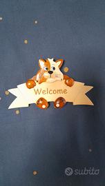 decorazione Welcome