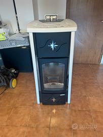 Stufa a pellet  laminox idro 28kw