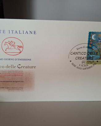 Busta Postale Cantico delle Creature Assisi 2026