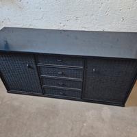 madina/credenza in midollino