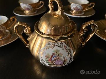 Servizio da caffè in fine porcellana di Bavaria