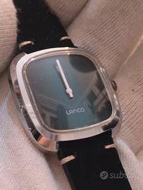 Orologio vintage di forma Lanc