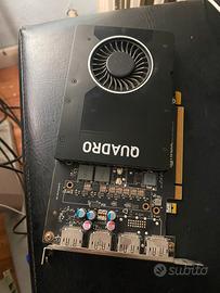 Scheda video NVIDIA Quadro P2000 scheda gpu 5gb