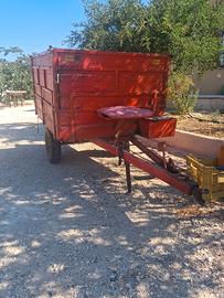 rimorchietto - carrello per motozappa