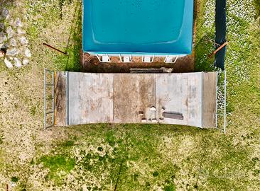 Mini ramp skateboard - 7m divisibile in 3 moduli