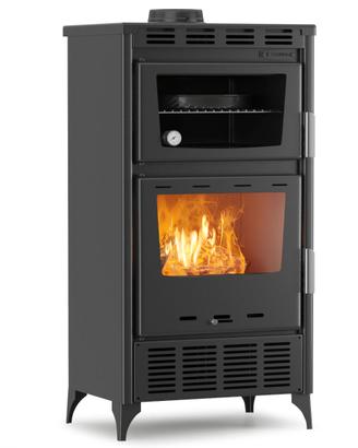 Stufa a Legna Ventilata con Forno Claris 18 kW