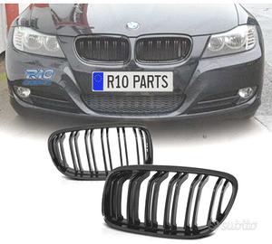 GRIGLIE BMW E90 E91 08-12 LOOK M NERO OPACO ABS